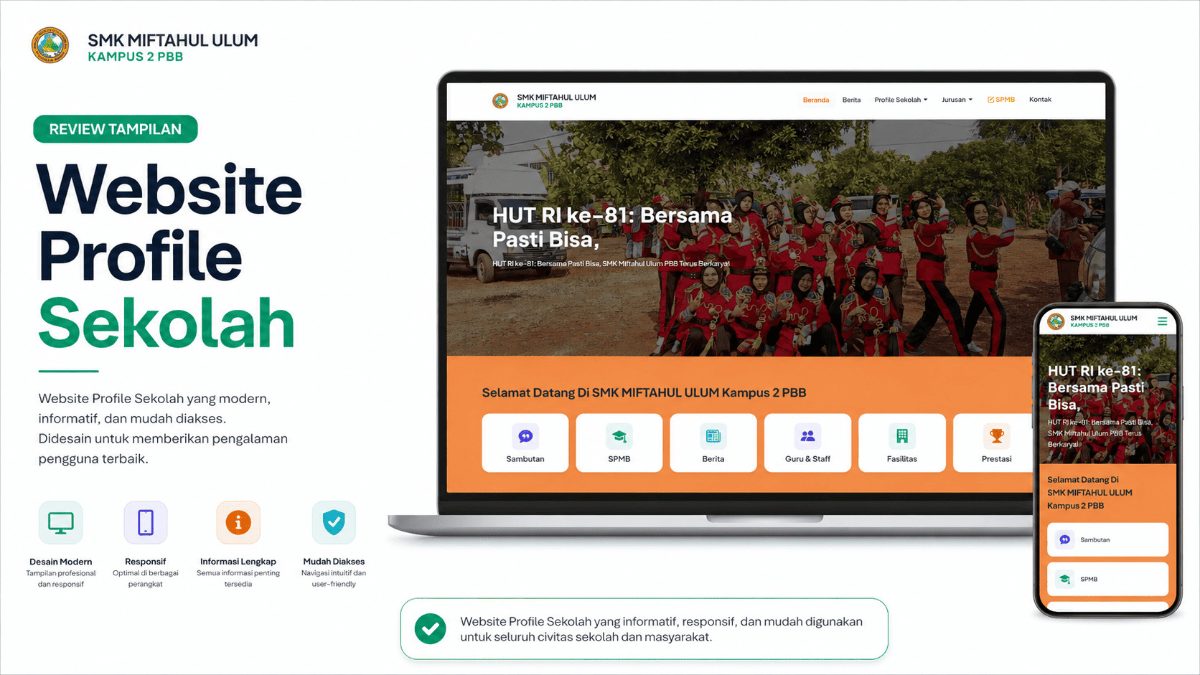 Website Profile Sekolah — Sekolah